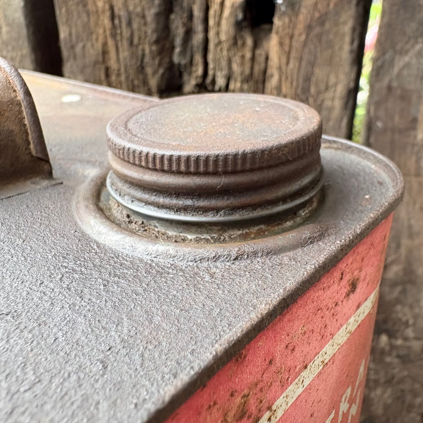 【USA vintage】Fleet Oil Co. CARGO MOTOR OIL Can