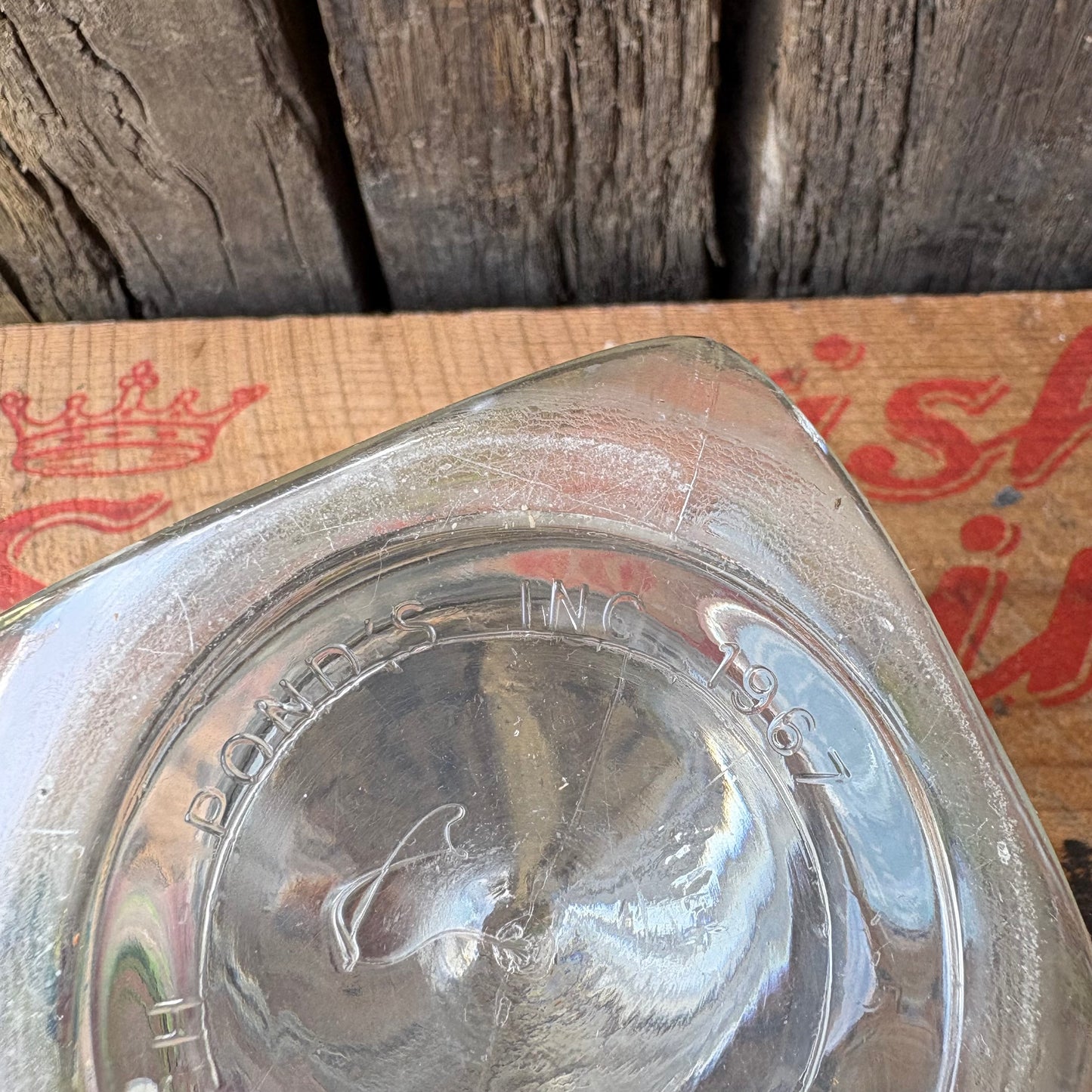 【1967 USA vintage】Vaseline Peter Rabbit Plastic Nursery Jar
