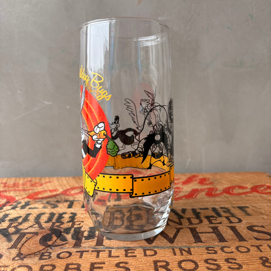 【1990s USA vintage】BUGS BUNNY 50th Anniversary Glass