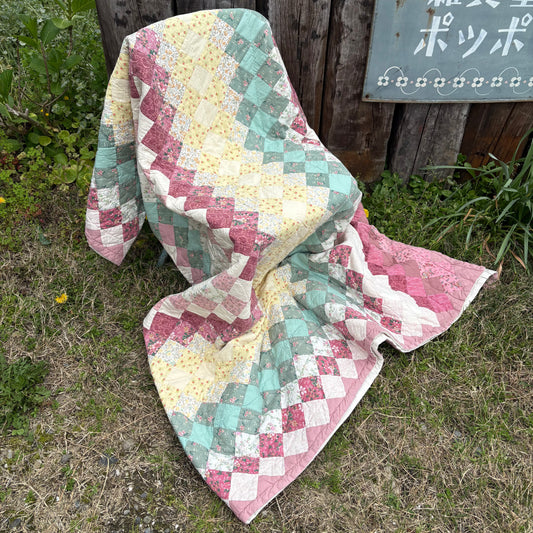 【USA antique】Patchwork Quilt