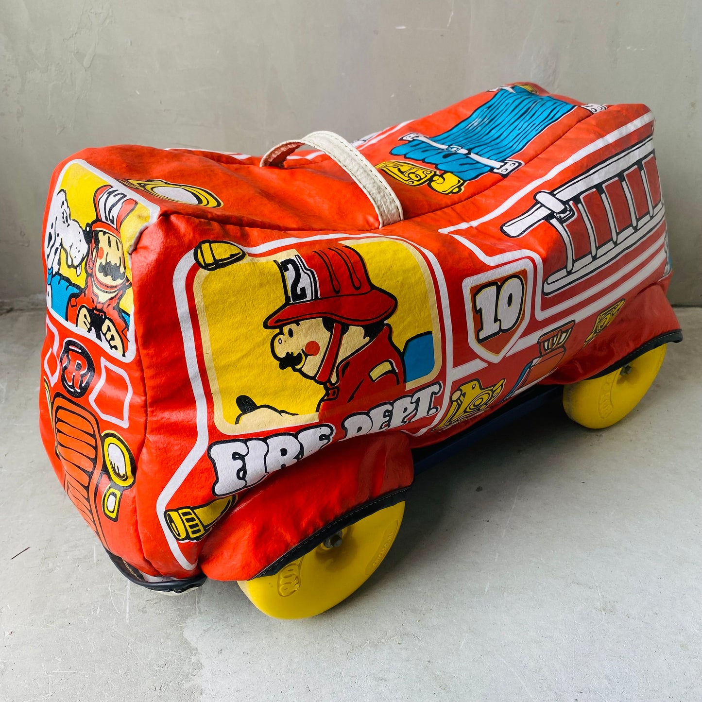 【1976 USA vintage】RIDE COPE Fire-truck