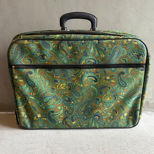 【1970s Japan vintage】Paisley Travel Bag