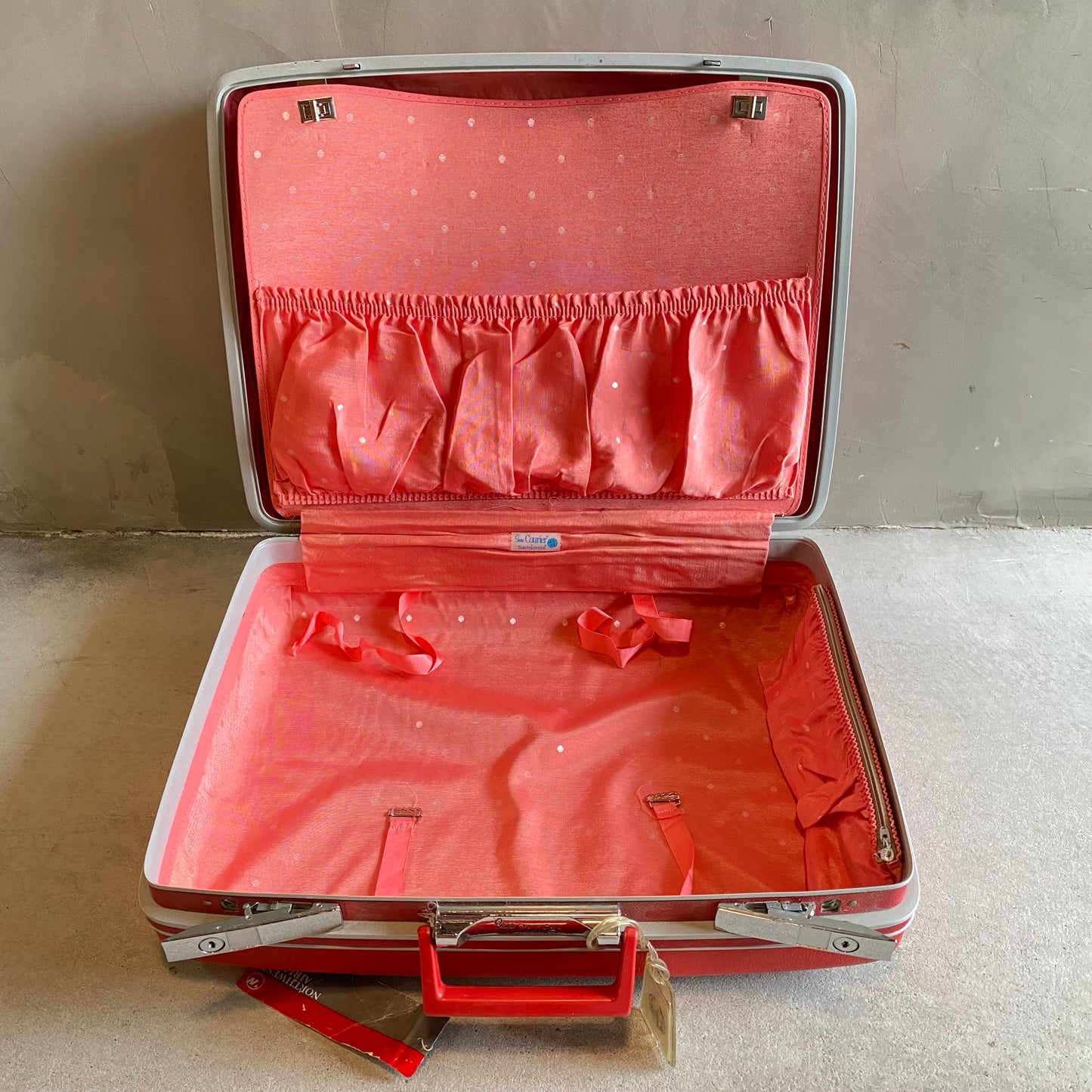 【USA vintage】 Sears Courier samsonite suitcase