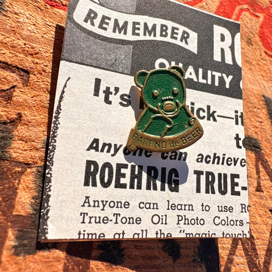 【-1950s Euro vintage】Advertising Hat Pin Pins 10