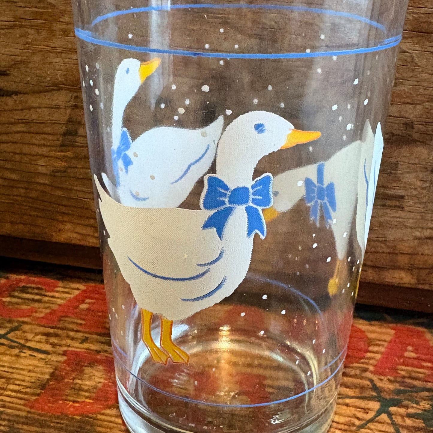 【Vintage】 Juice Glasses duck