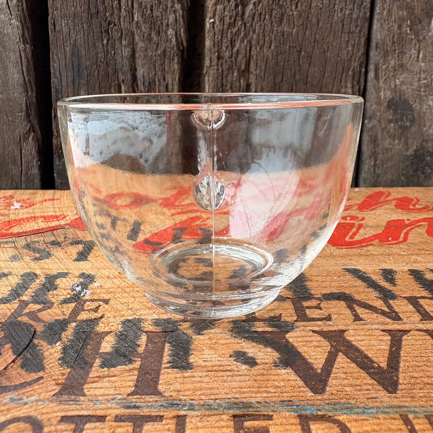 【USA vintage】Federal Glass Snack Set Cup