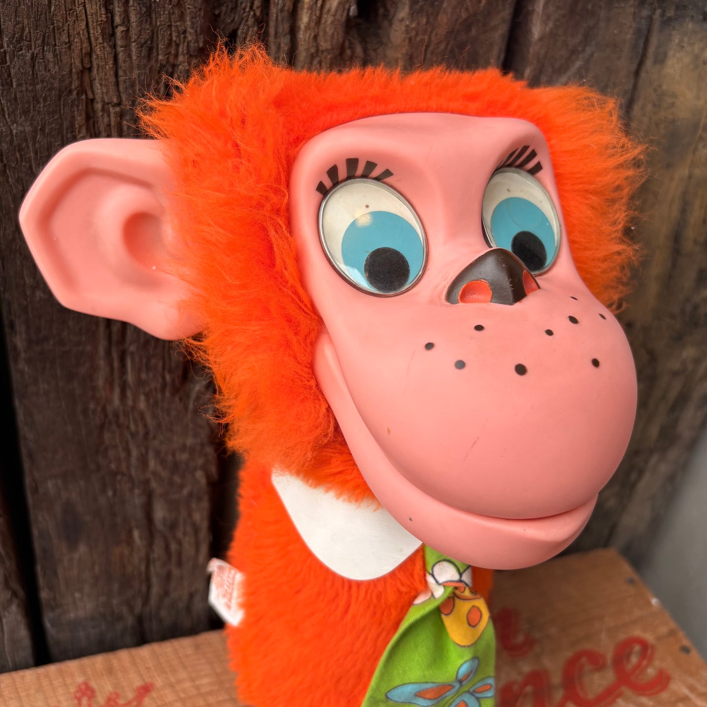 【1960s USA vintage】MAURICE MONKEY Talking Puppet