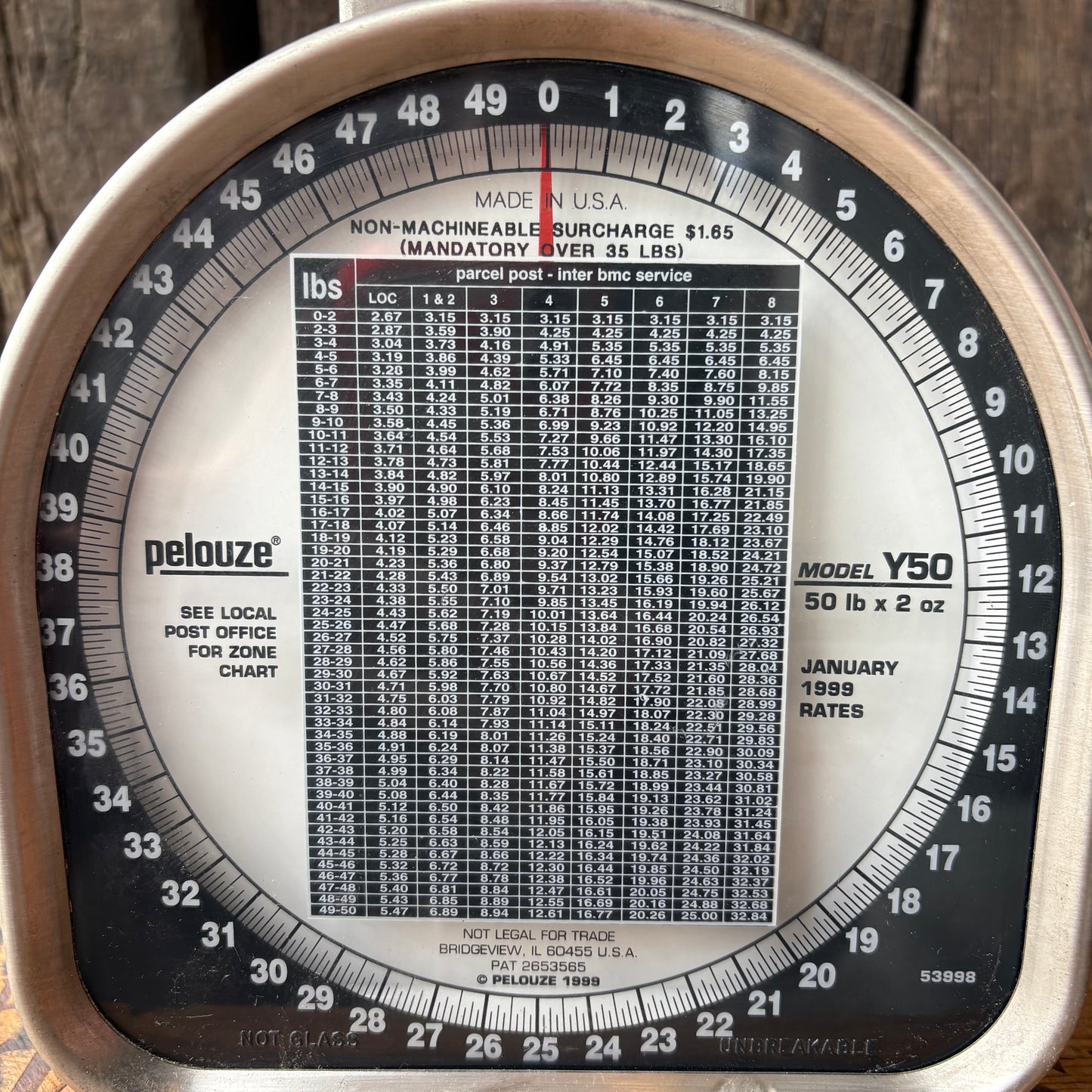【1990s USA vintage】Pelouze Postal Scale Model Y50