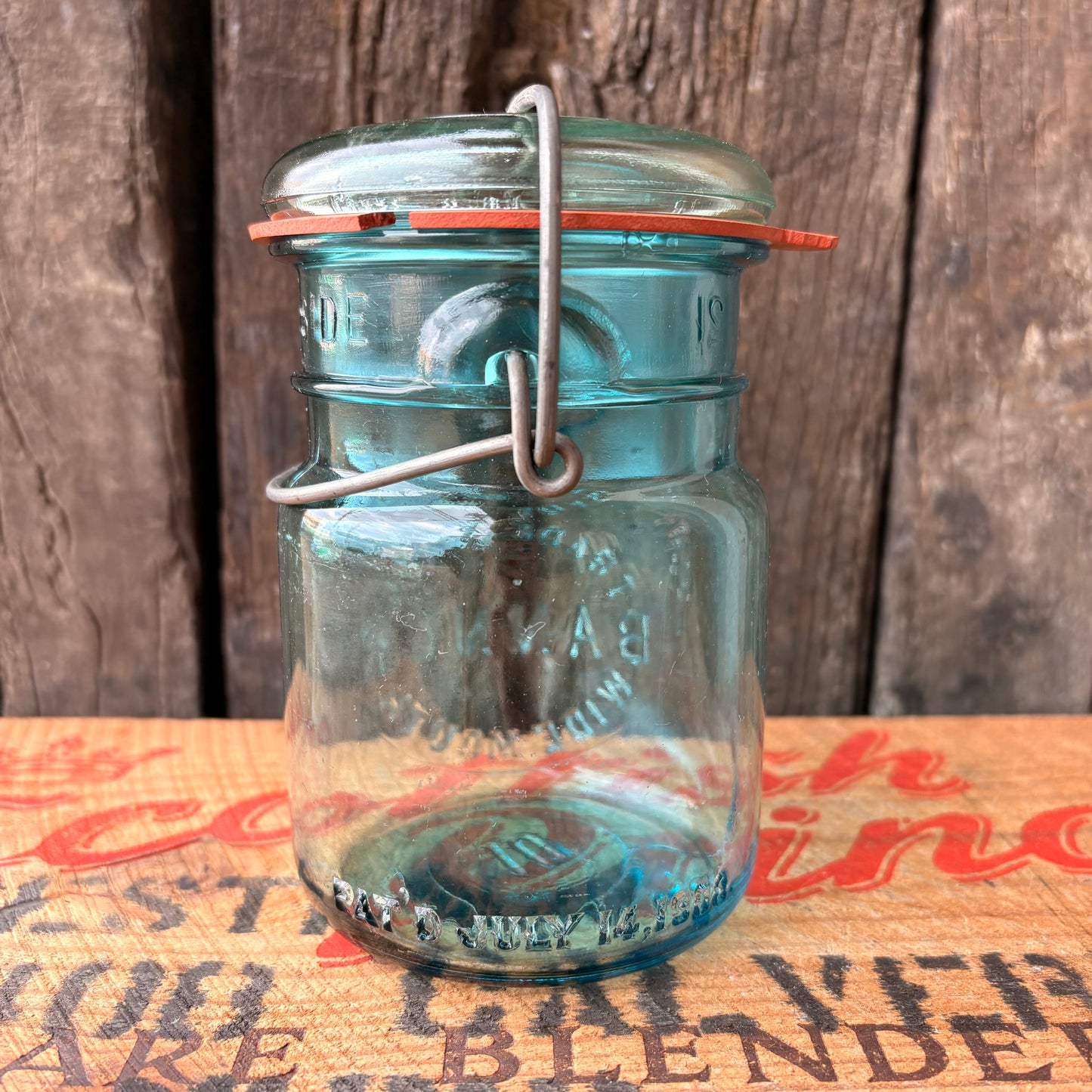 【USA vintage】BANNER WIDE MOUTH Fruit Jar