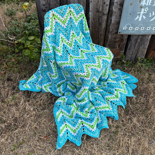 【USA vintage】granny blanket