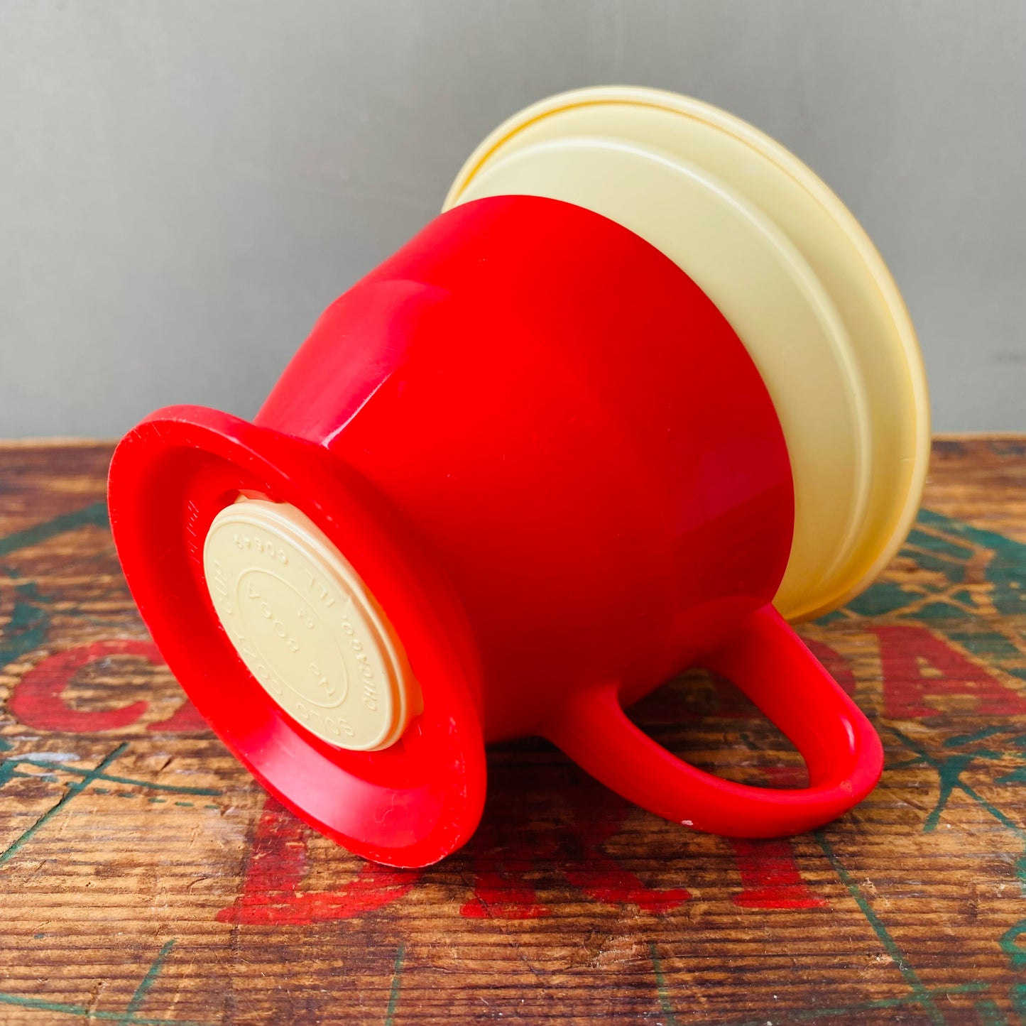 【1970s USA vintage】SOLO COZY CUP RED