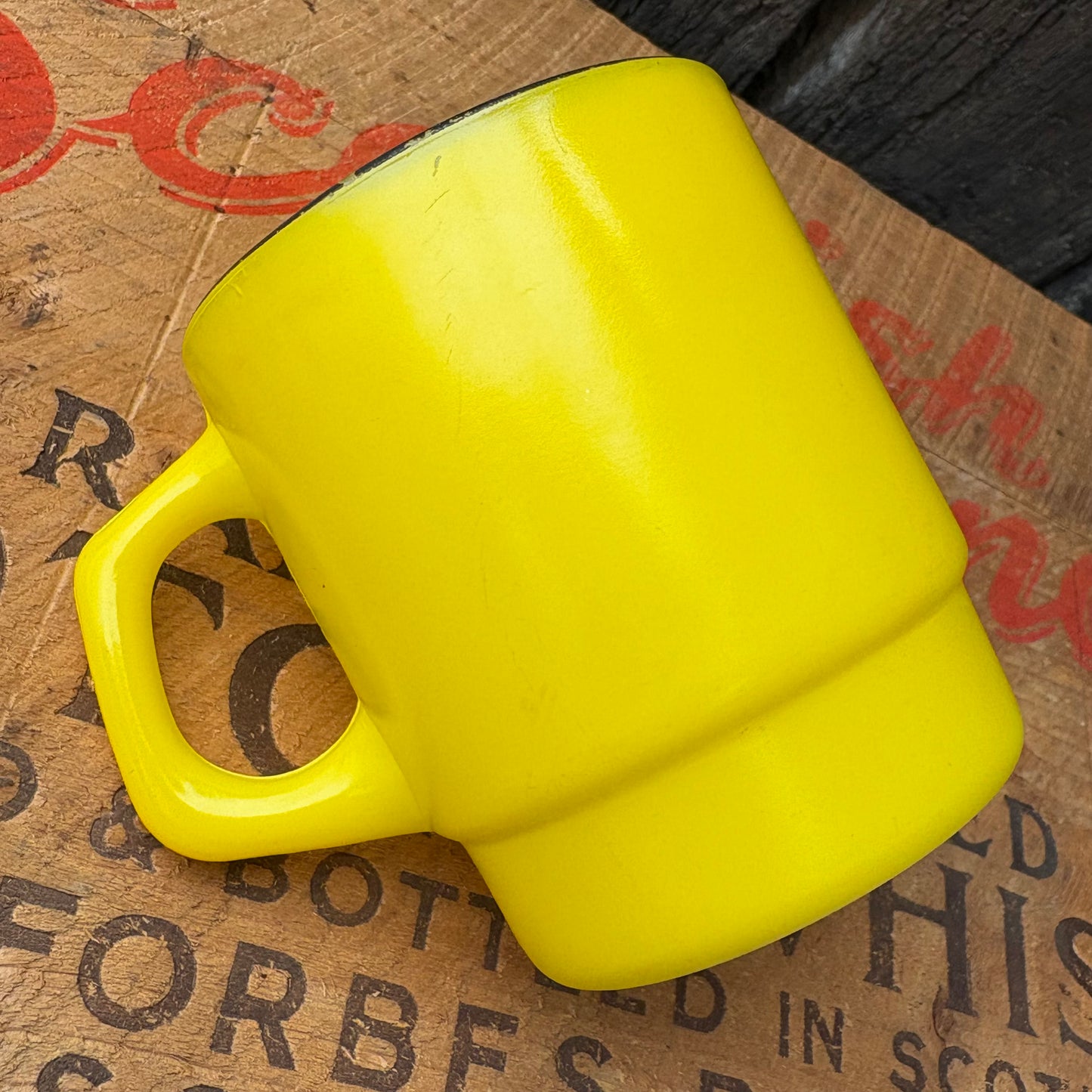 【1960s USA vintage】Fire-King Yellow