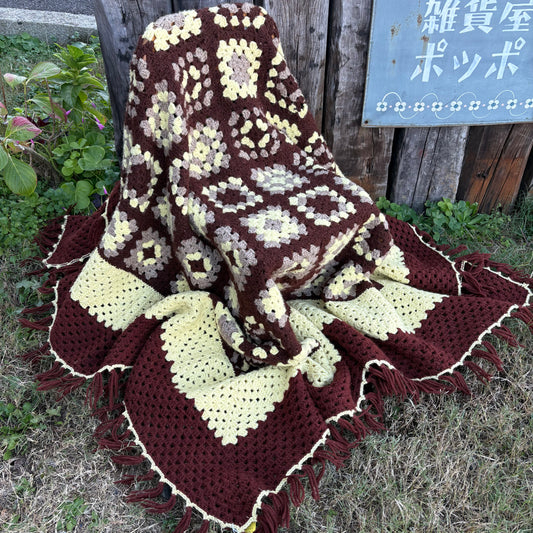 【USA vintage】granny blanket