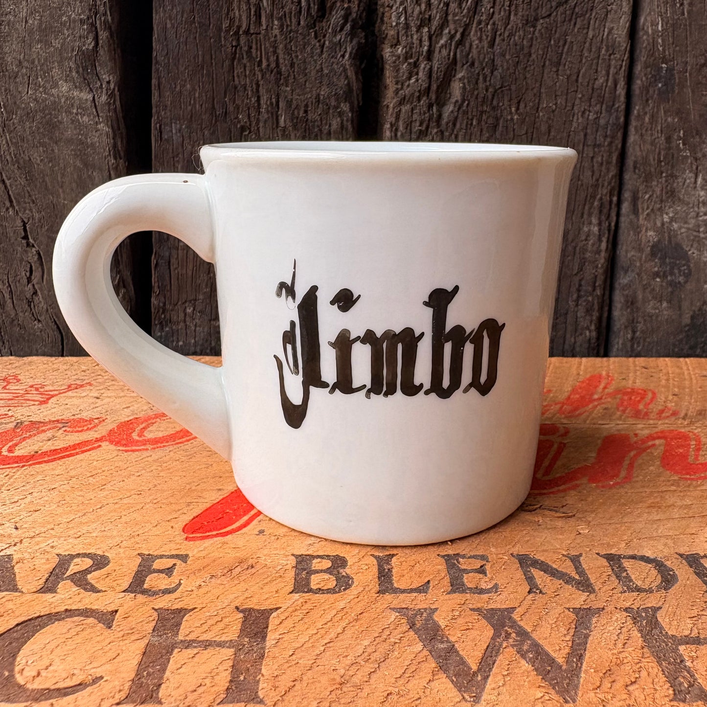 【USA vintage】 hand paint SNOOPY mugcup