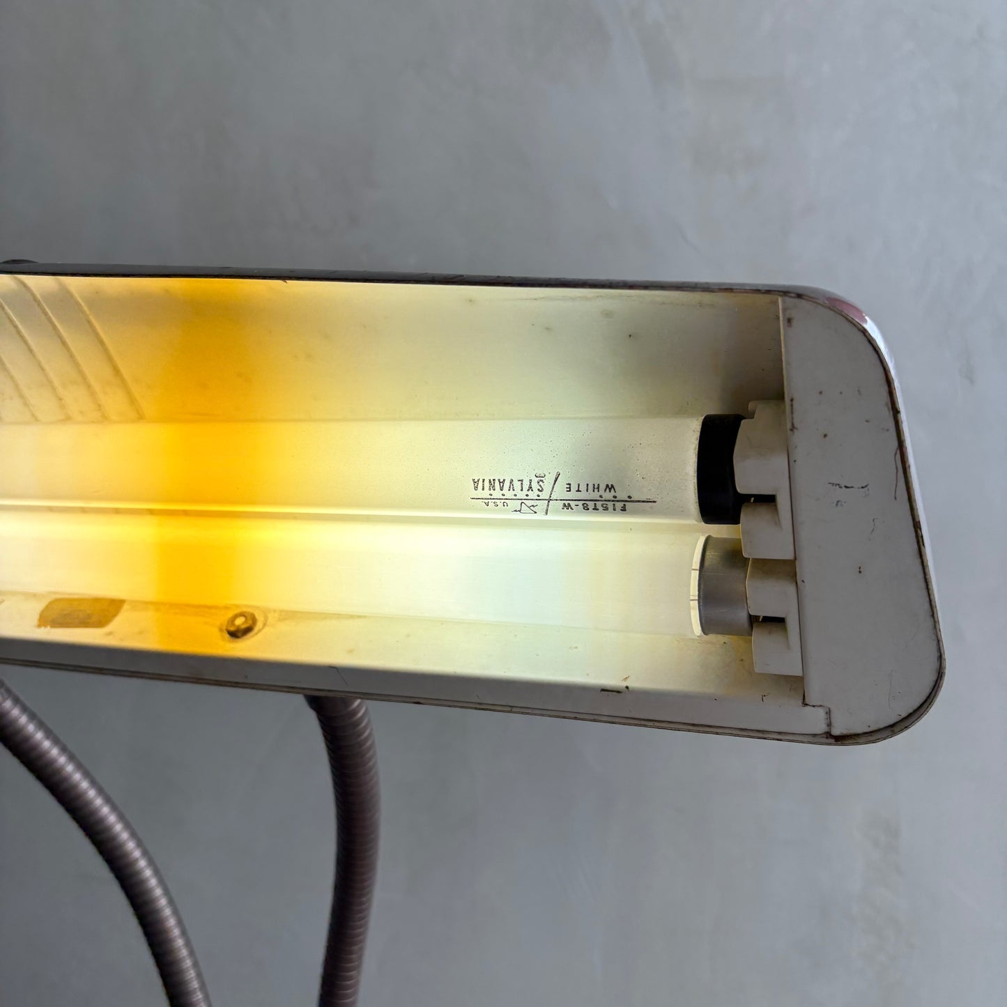 【1950s USA vintage】DAZOR Model 1000 Industrial Desk Lamp