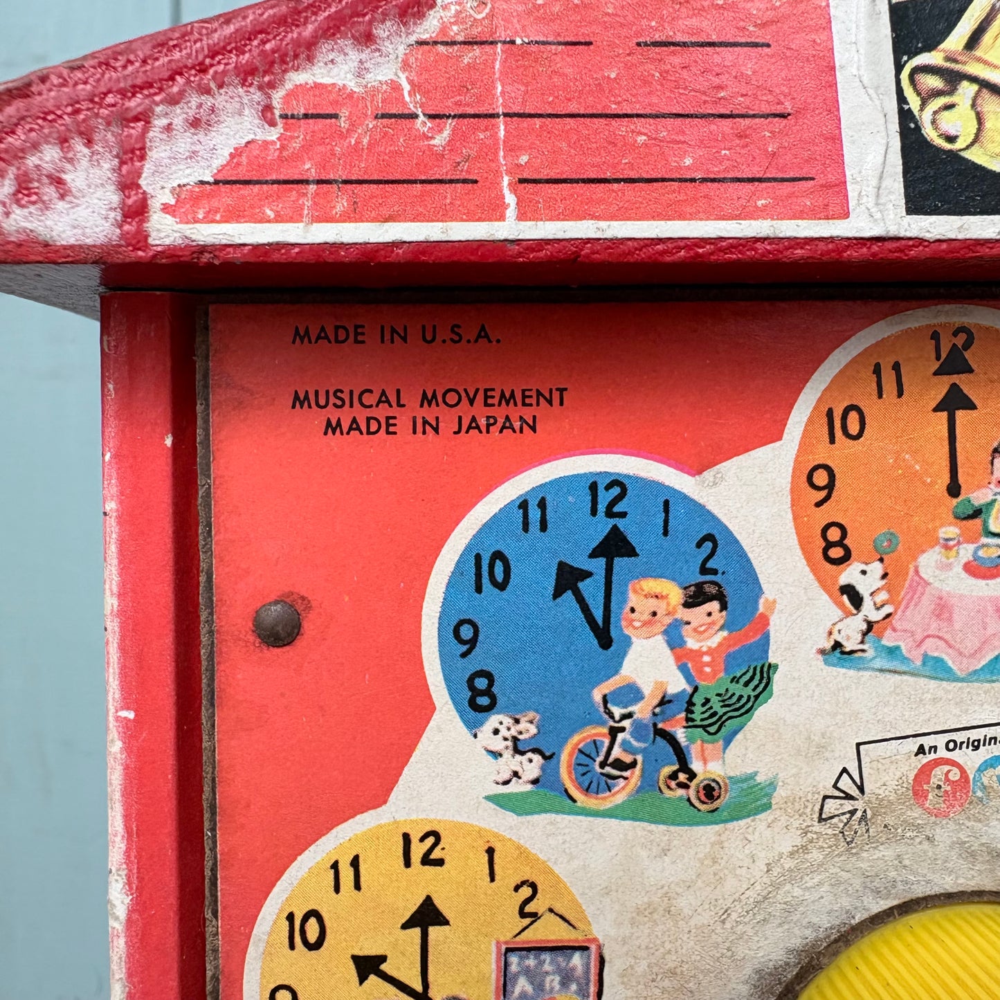 【1960s USA vintage】FISHER PRICE MusicBox