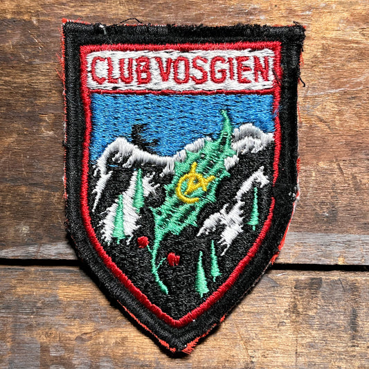 【USA vintage】ワッペン　CLUB VOSGIEN