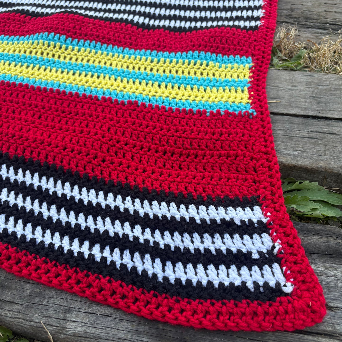 【USA vintage】granny blanket