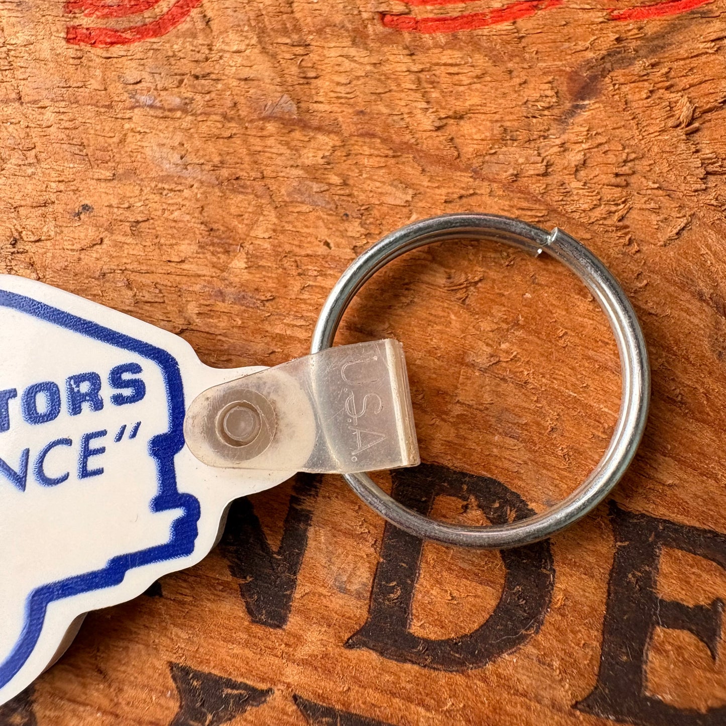 【1983 USA vintage】Advertising Key Ring GENERAL MOTORS