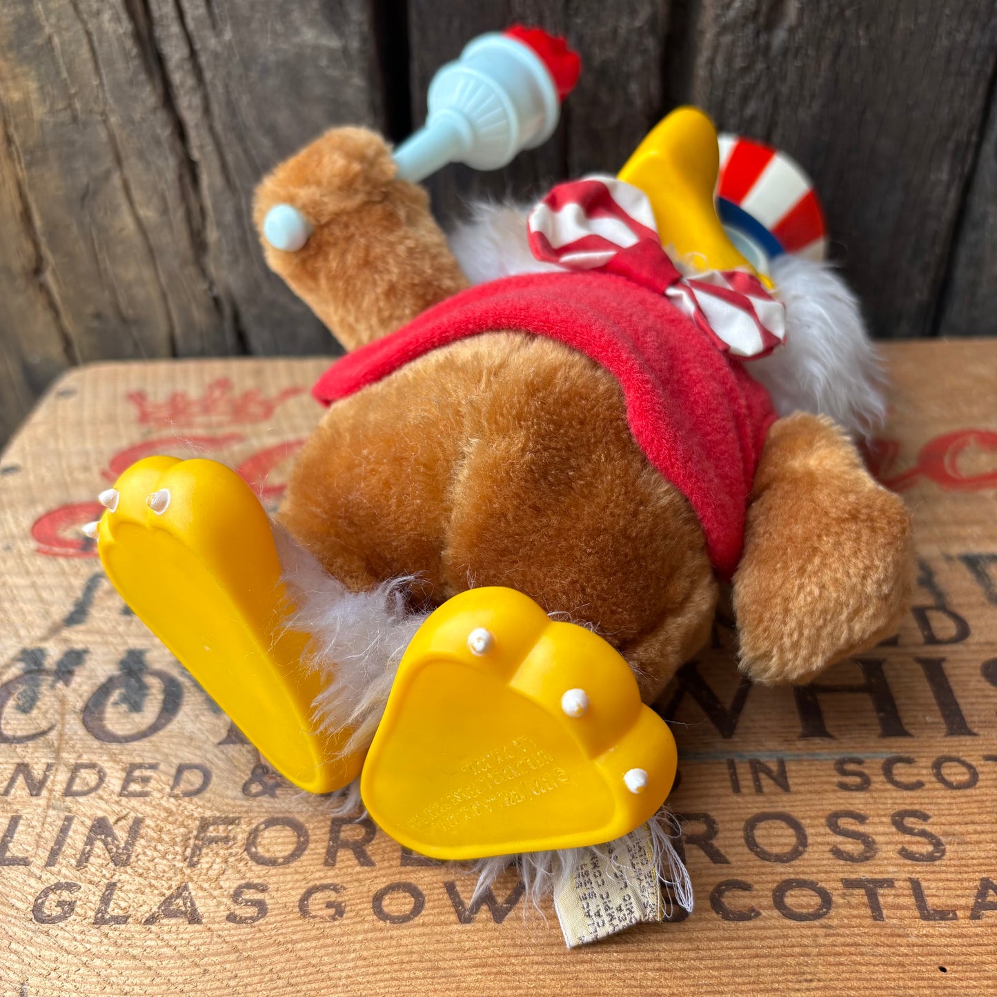 【1980s USA vintage】 LA Olympic “Eagle Sam” Plush Doll