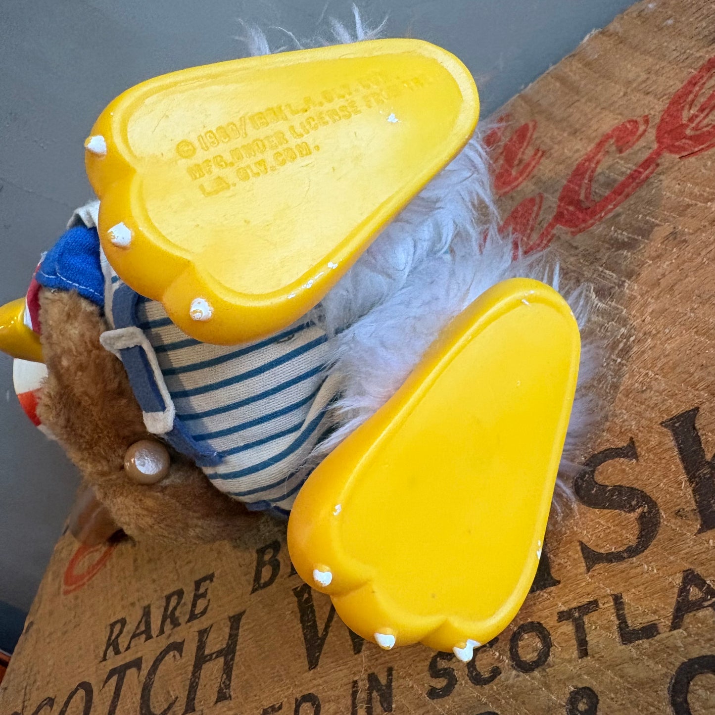 【1980s USA vintage】 LA Olympic “Eagle Sam” Plush Doll