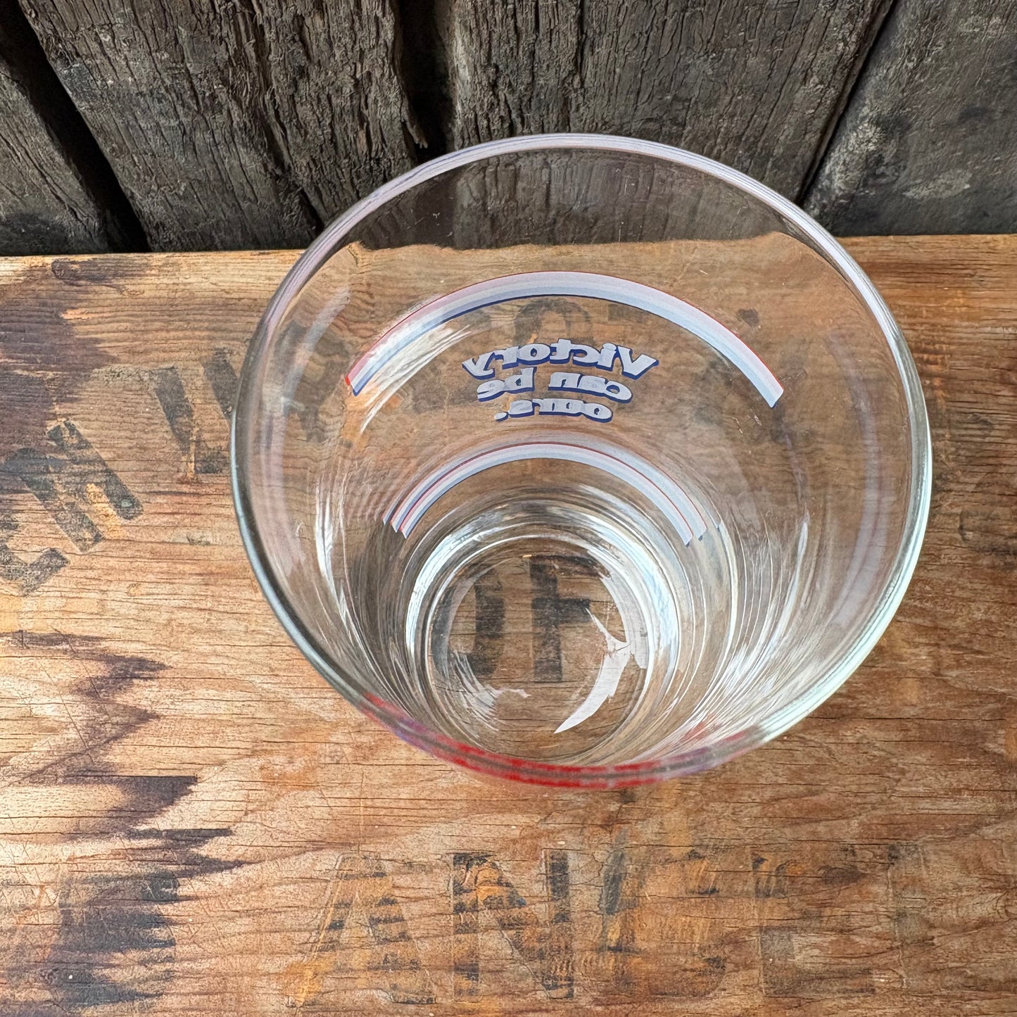 【1980s USA vintage】7up LIKE COLA glass