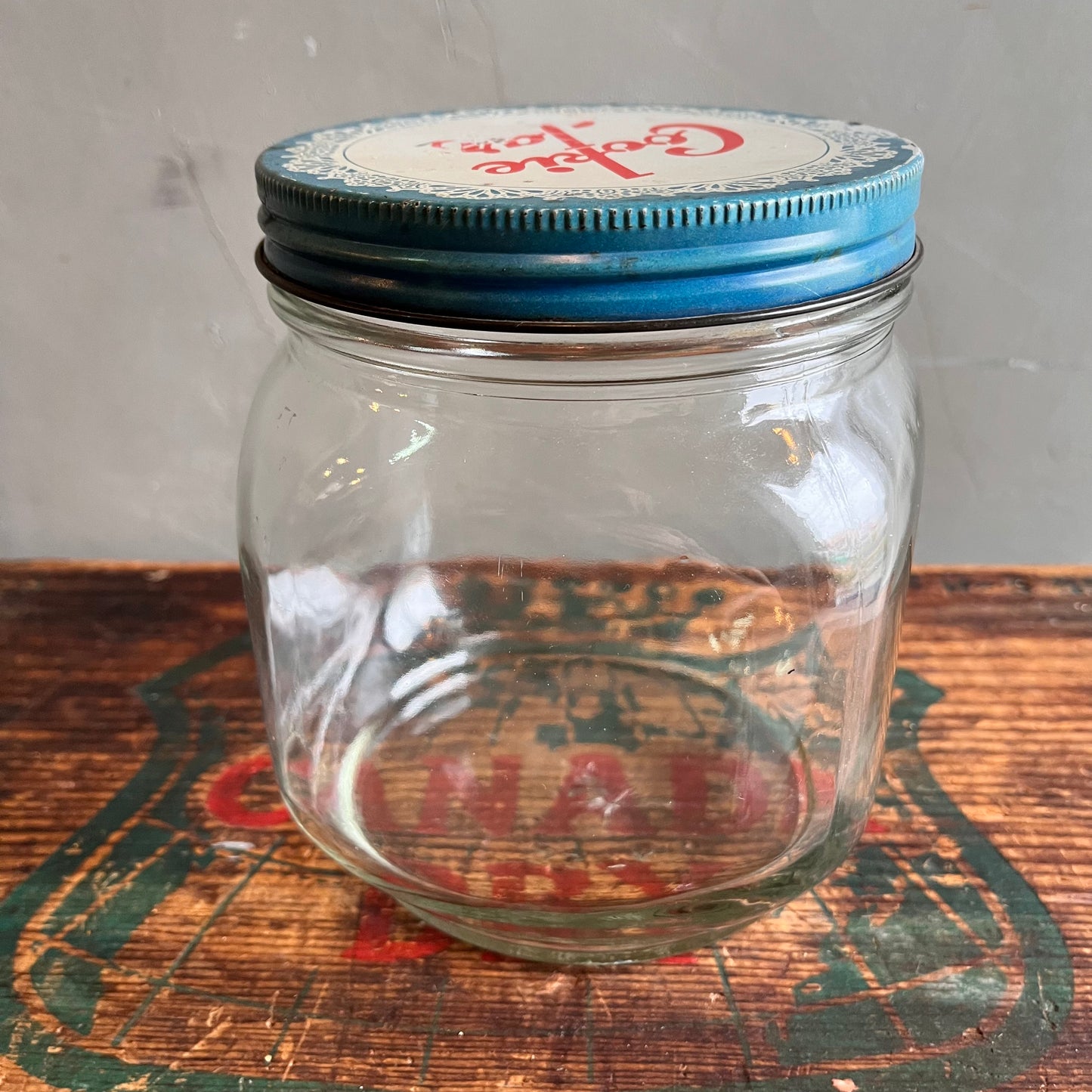 【USA vintage】Hazel Atlas Canister “Cookies Jar”