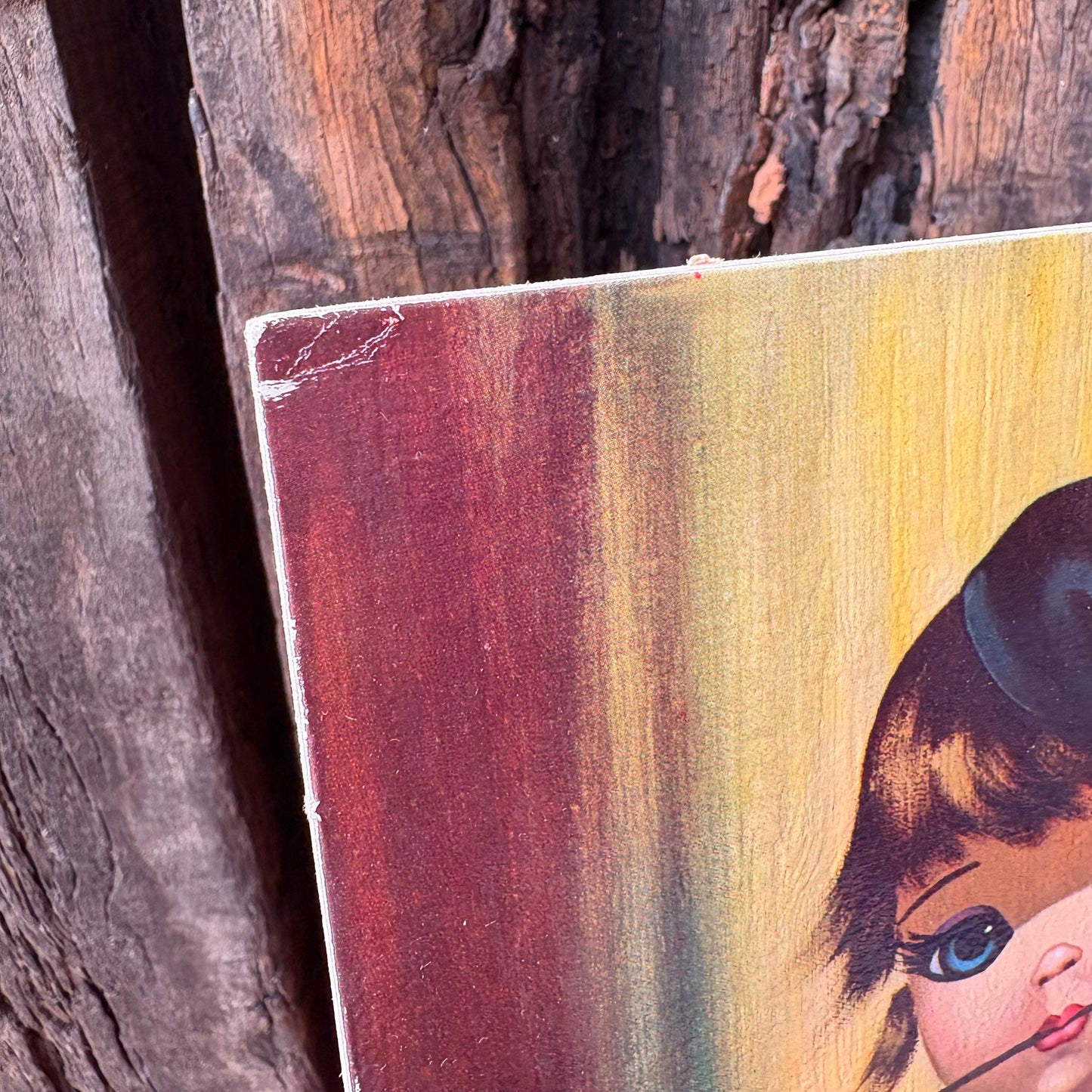 【1960s USA vintage】EDEN BIG EYES wall art