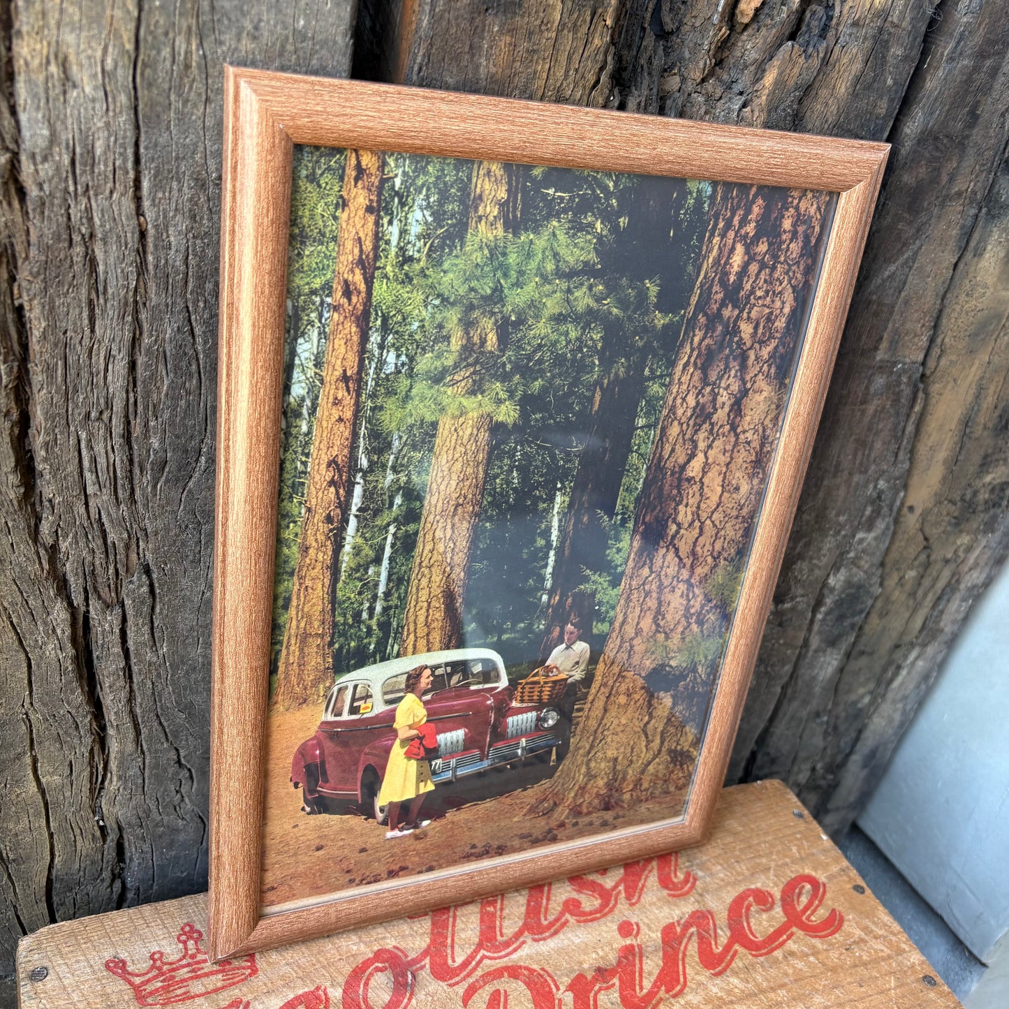 【1945 USA Vintage】 PHOTOGRAPHY  Magazine Framed Ads