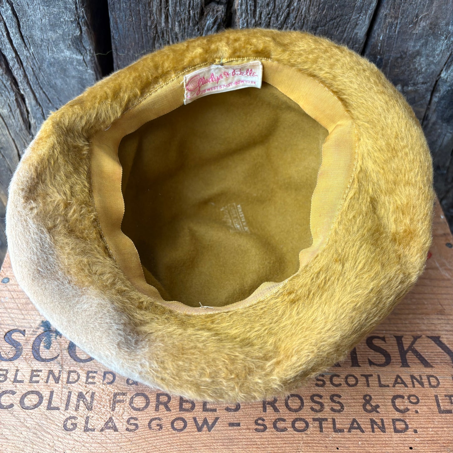 【1950s-60s AUSTRIA vintage】Gladys & Belle Felt Hat