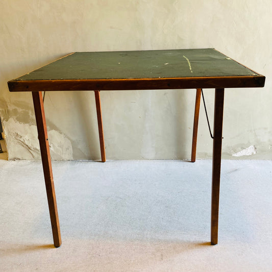 【1940s USA vintage】BURROWES Feather Weight FOLDING TABLE