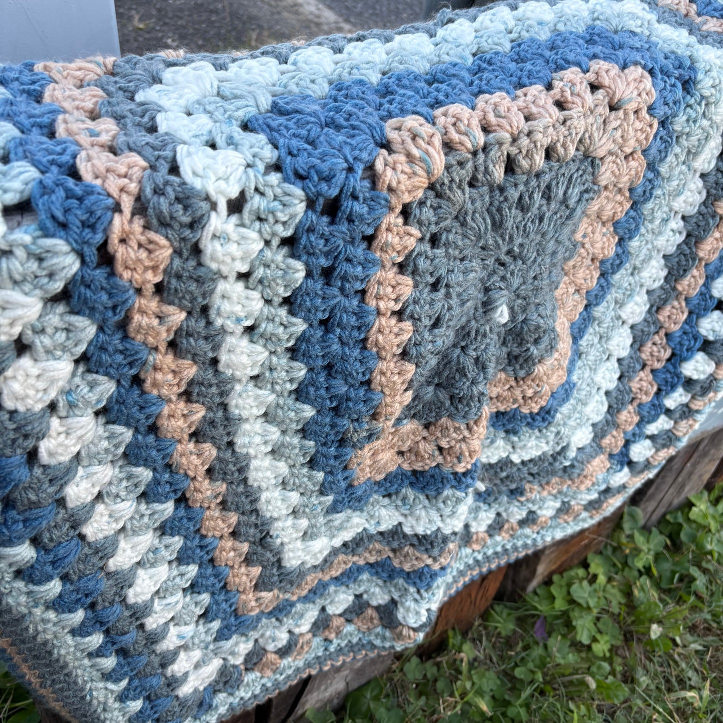 【 USA vintage】granny blanket