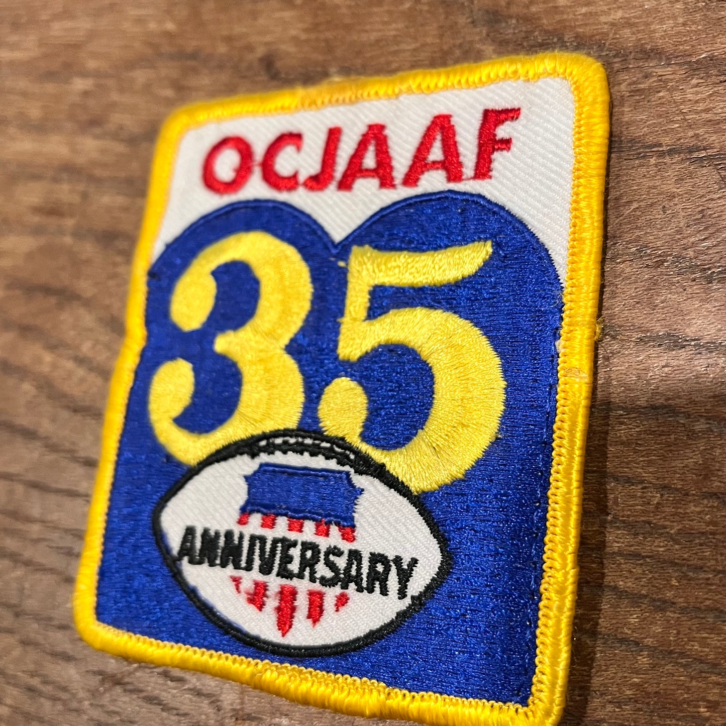 【USA vintage】ワッペン　OCJAAF 35 ANNIVERSARY