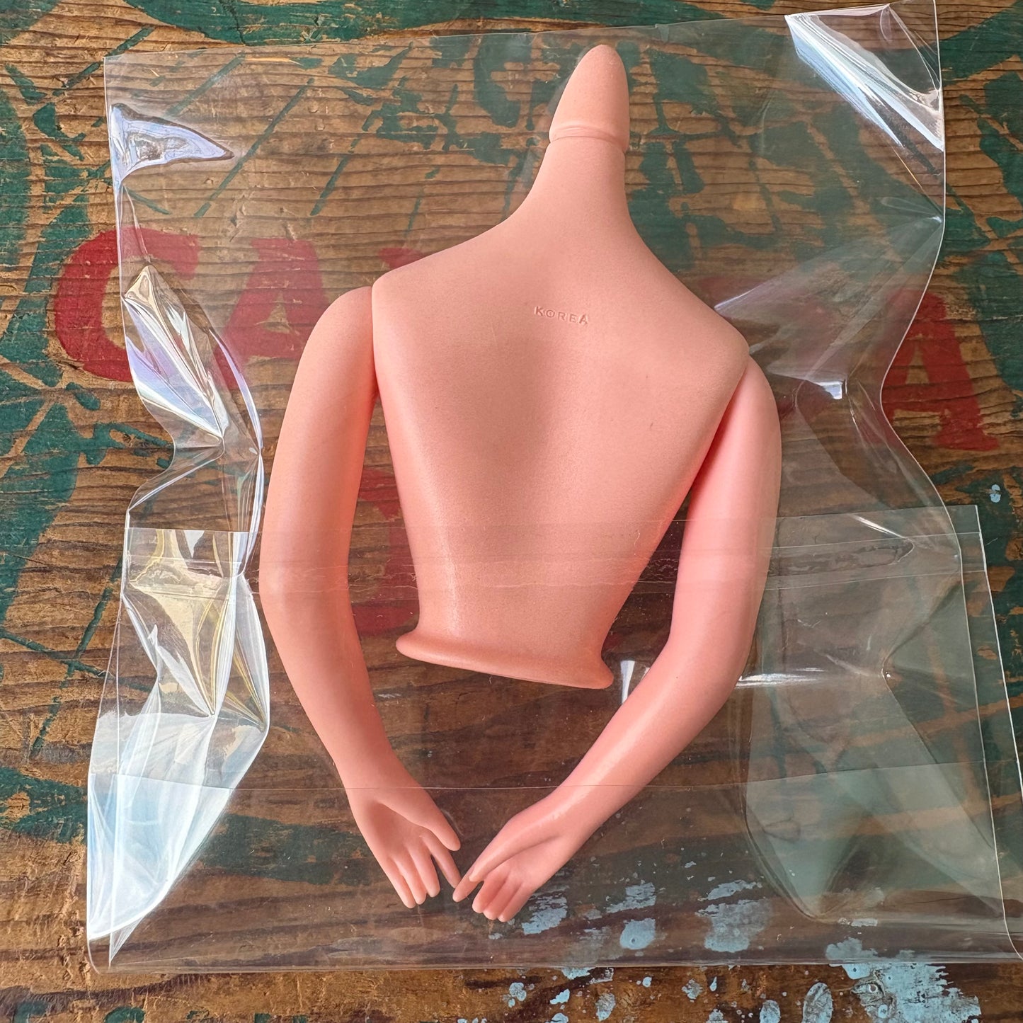 【1970s-1980s vintage】doll parts body doll