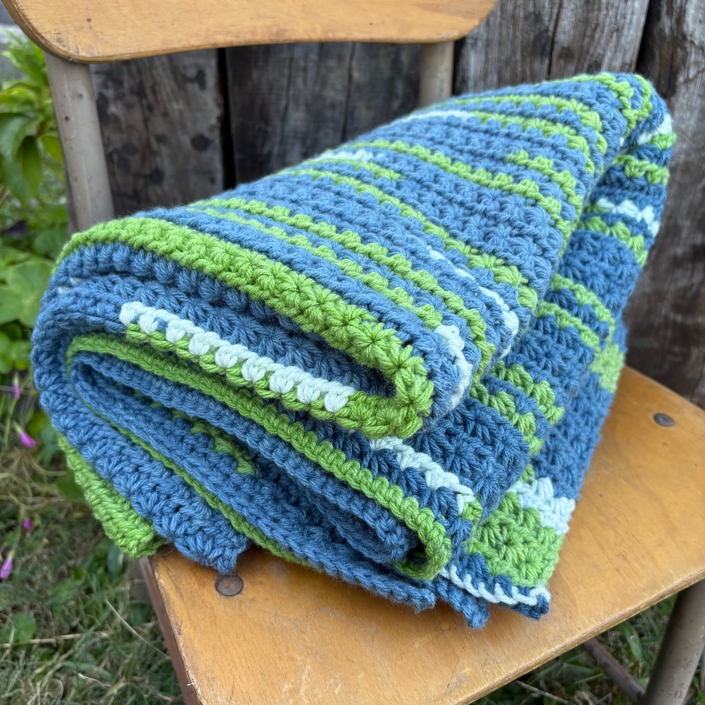 【 USA vintage】granny blanket