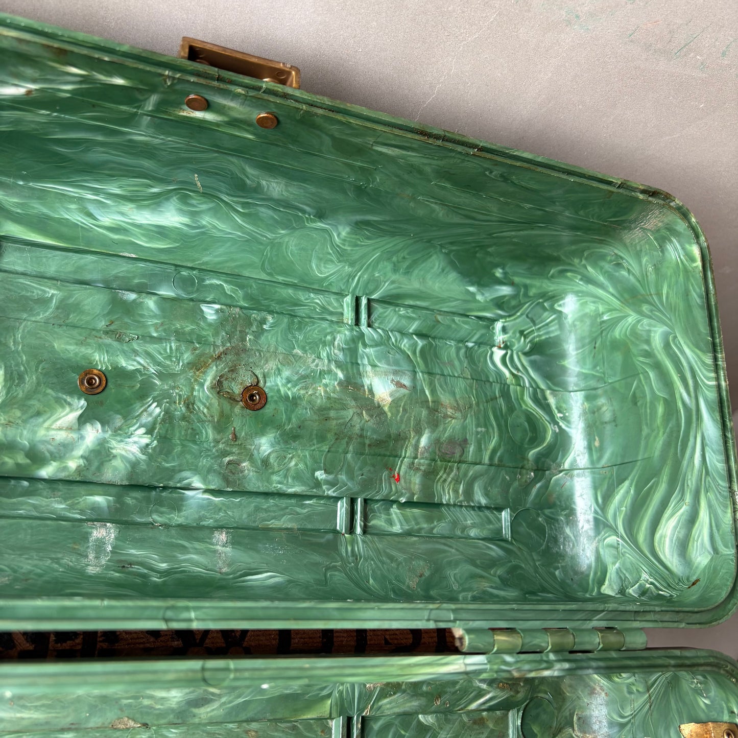 【1950s USA vintage】PLANO Tackle Box