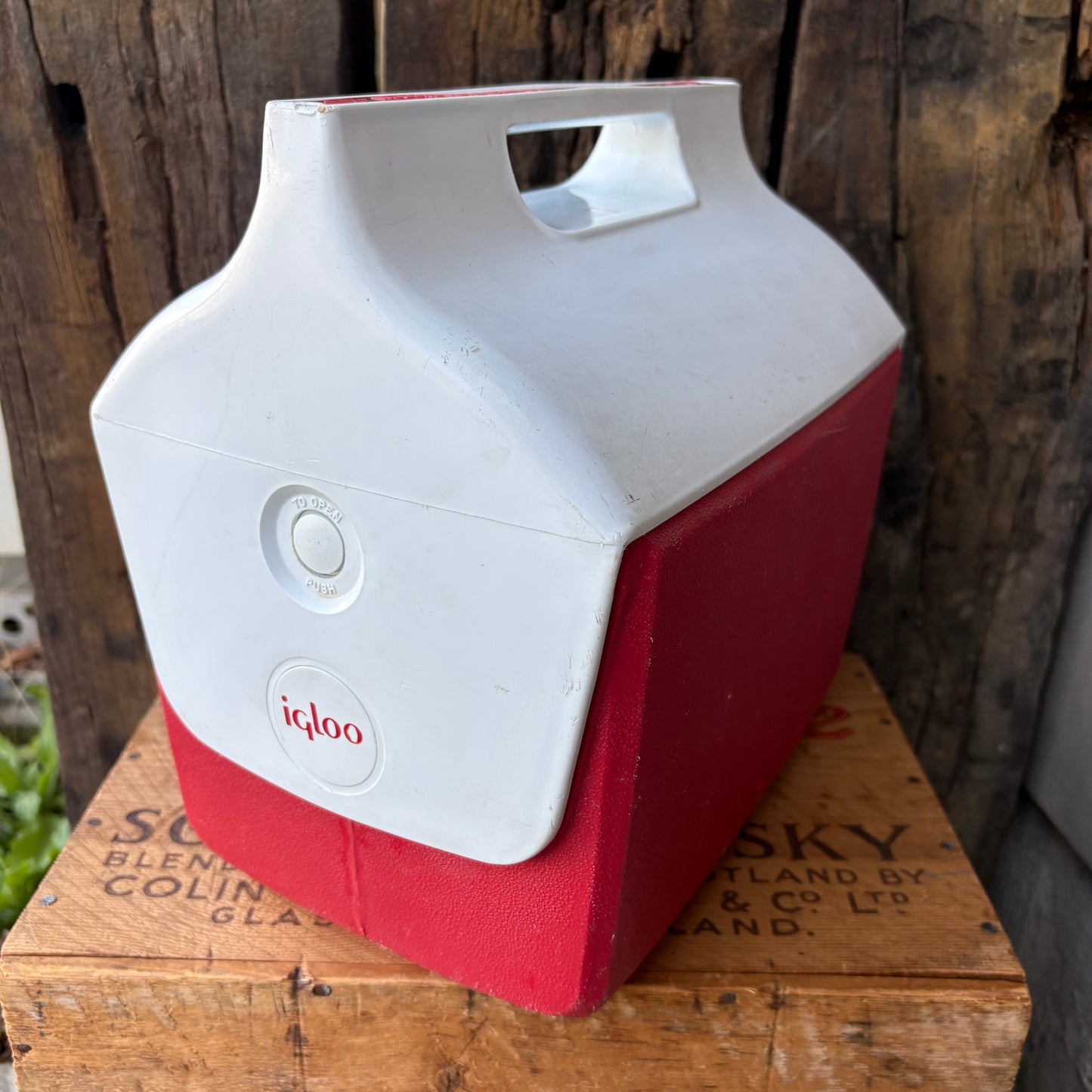 【1980s USA vintage】IGLOO Little Playmate Cooler Box