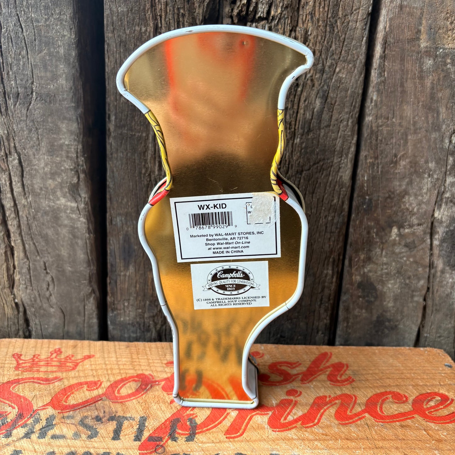 【1998 USA】 Campbell’s Soup Kids Chef Tin Container