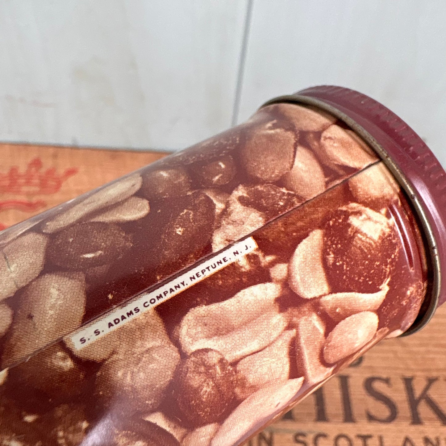 【1970s USA vintage】Fancy Salted Mixed Nuts Snake Can Toy