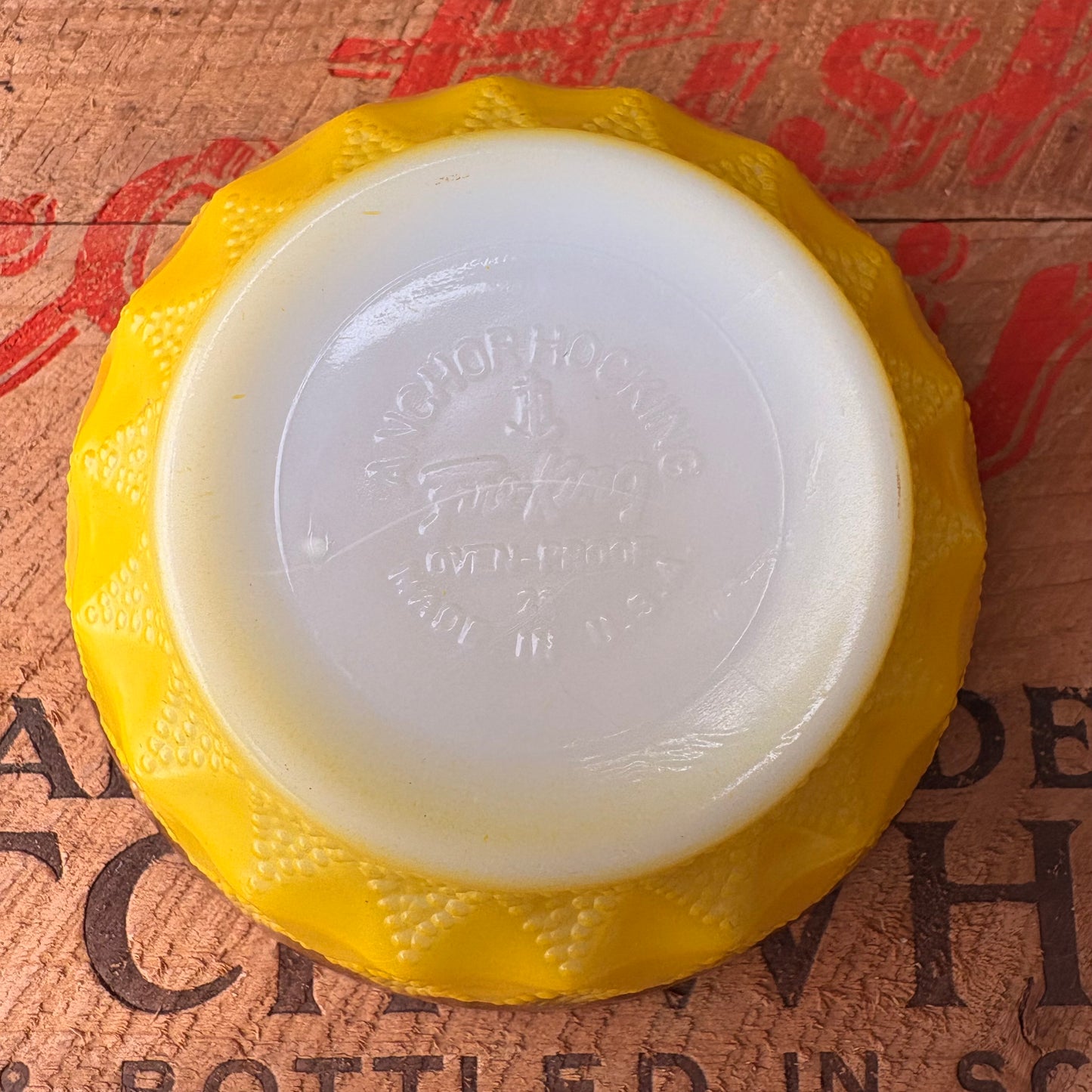 【1960-1976 USA vintage】Fire-King Kimberly Cereal Bowl