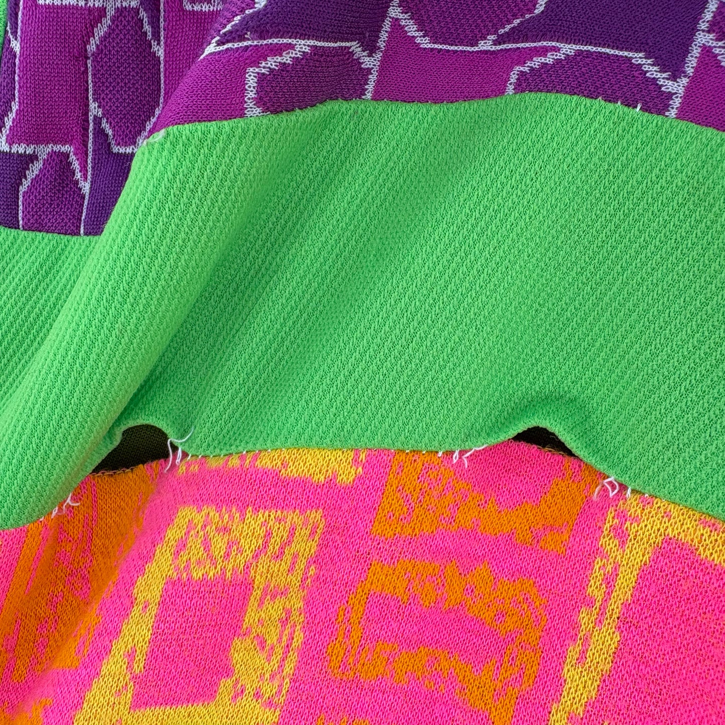 【USA vintage】Psychedelic Patchwork quilt