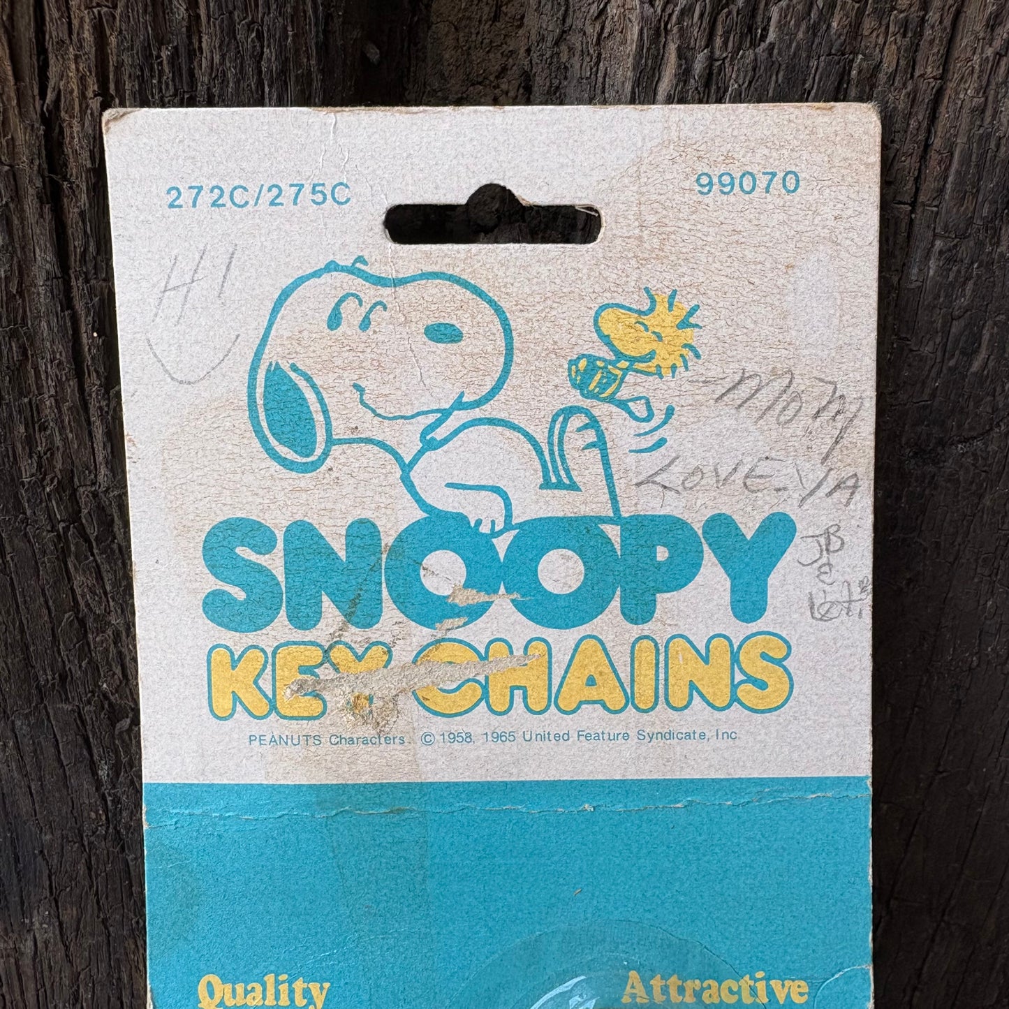 【USA vintage】SNOOPY Key Chains
