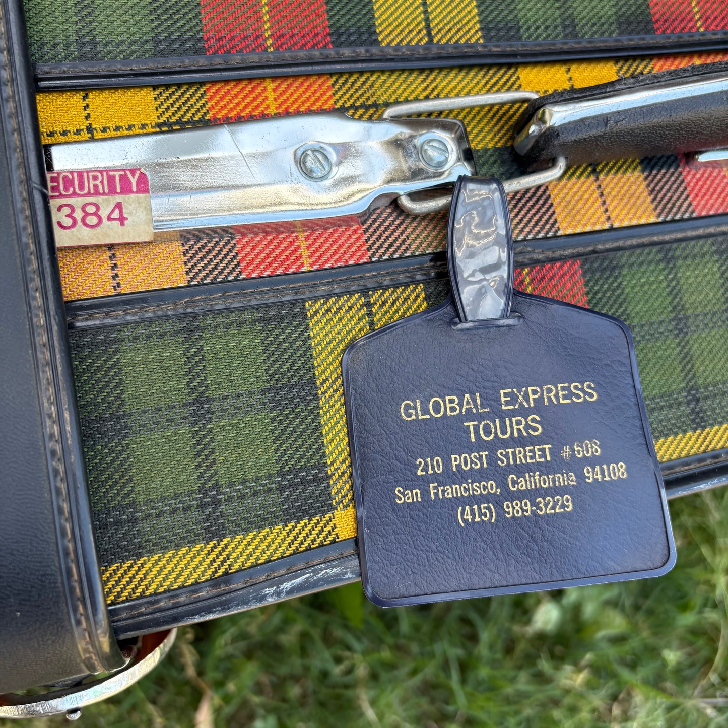 【USA vintage】Suitcase Travel Luggage Bag