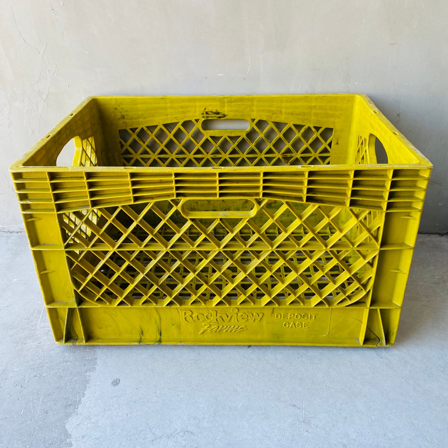 【USA vintage】 milk crate