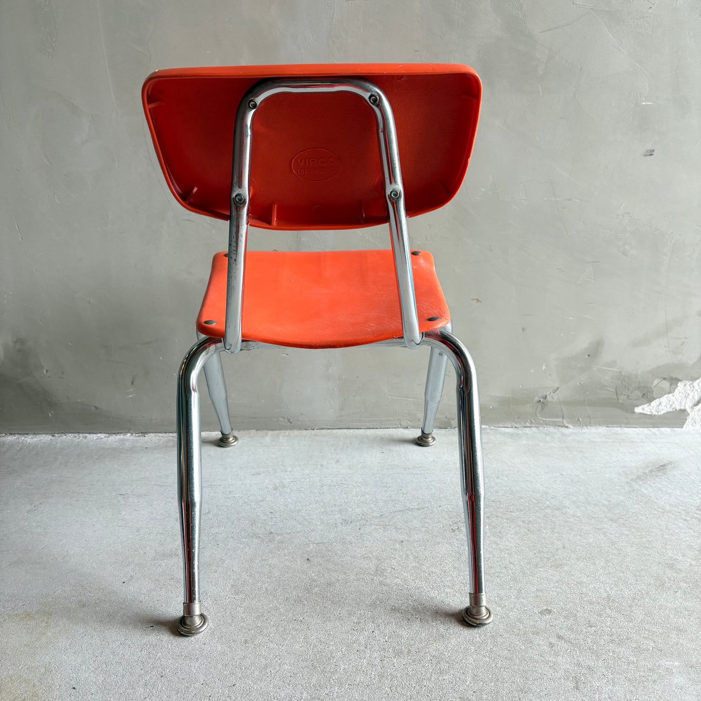【USA vintage】VIRCO School Chair Orange