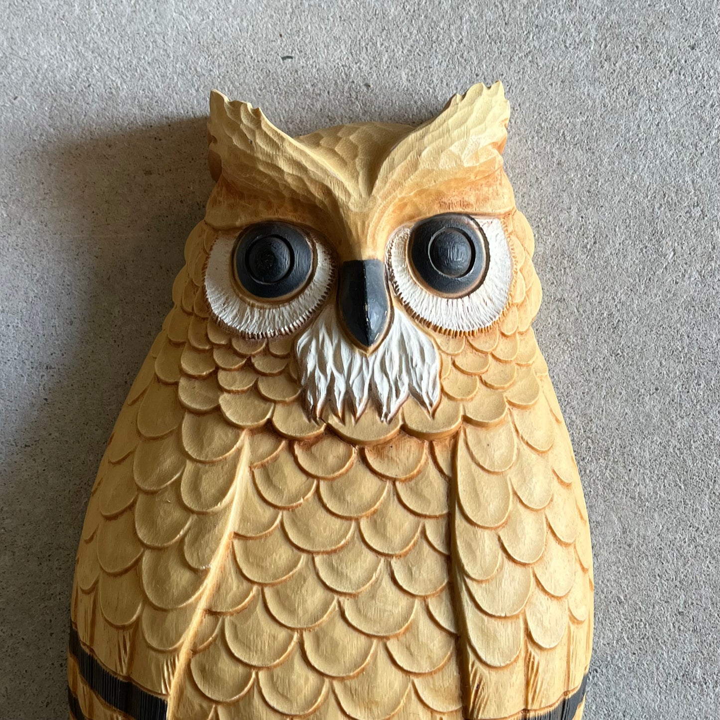 【70s USA vintage】HOMCO Owl Wall Deco フクロウ　壁飾り