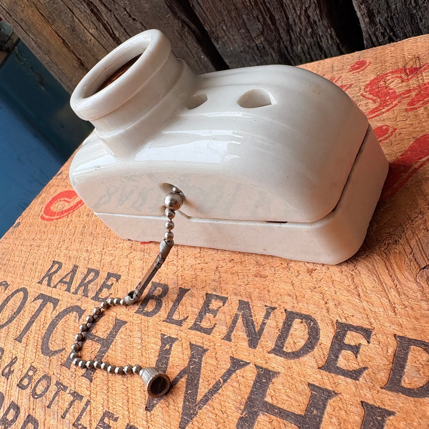 【1920s USA vintage】PP-Inc. wall/ceiling light Receptacle
