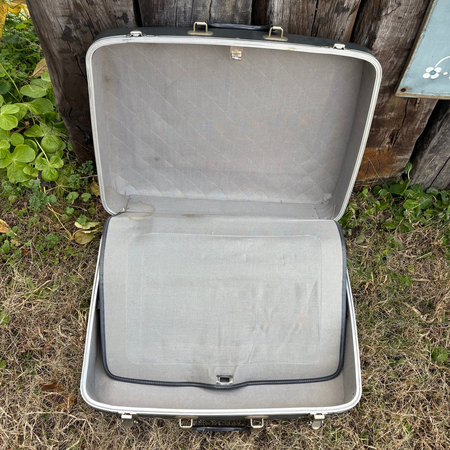 【1950s60s USA vintage】MONARCH Hard Suitcase