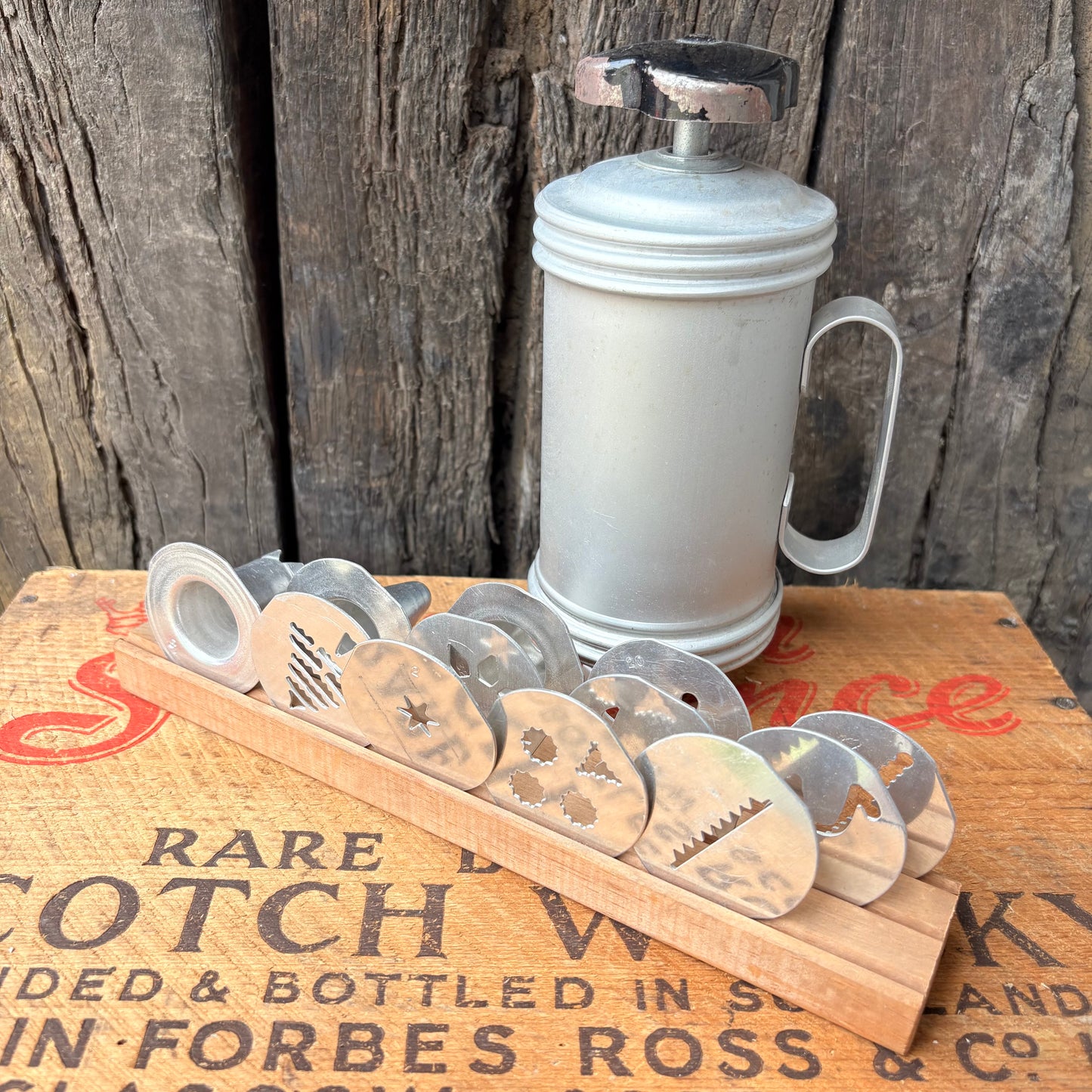 【USA vintage】MIRRO Cookie Press SET