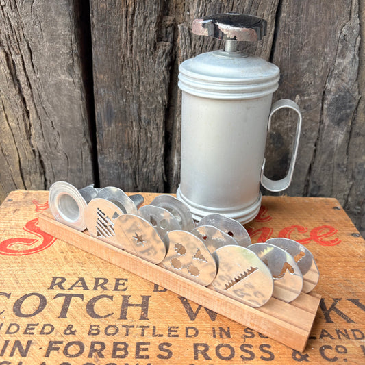 【USA vintage】MIRRO Cookie Press SET